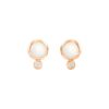 BOUTON earrings sand MoonstoneBOUTON Ohrringe sand Mondstein