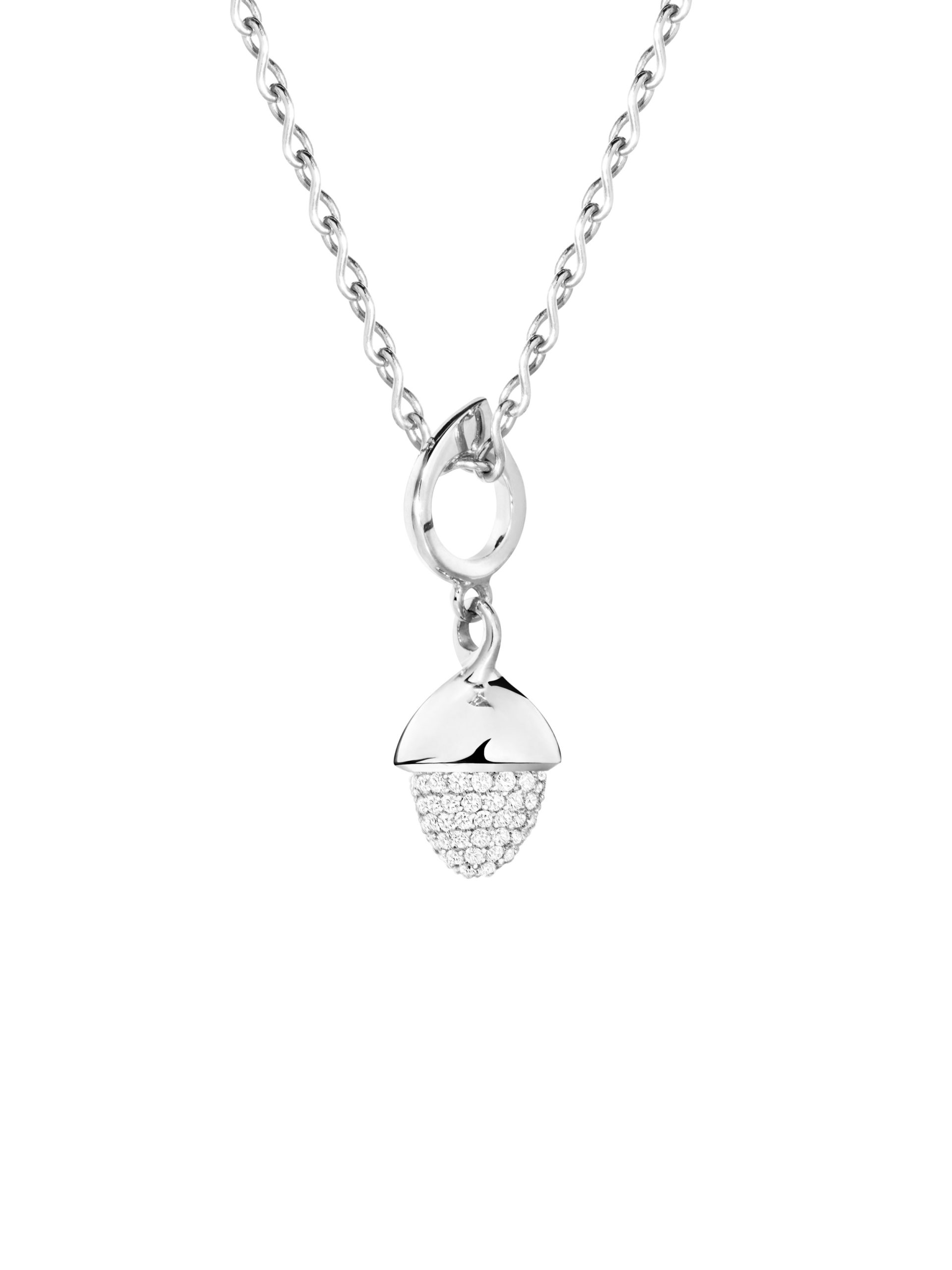 MIKADO FLAMENCO pendant with Diamond pavéMIKADO FLAMENCO Anhänger mit Diamantpavé