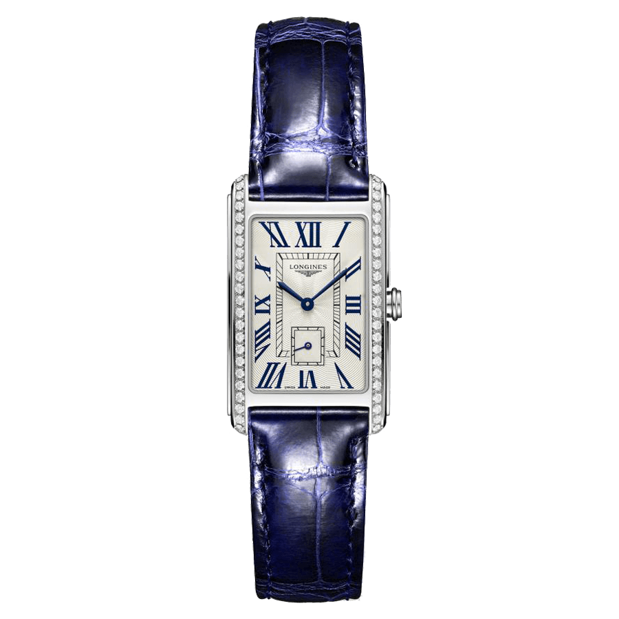 longines-dolcevita-quartz-watch-silver-dial-blue-crocodile-leather-strap-2330-x-37-mm