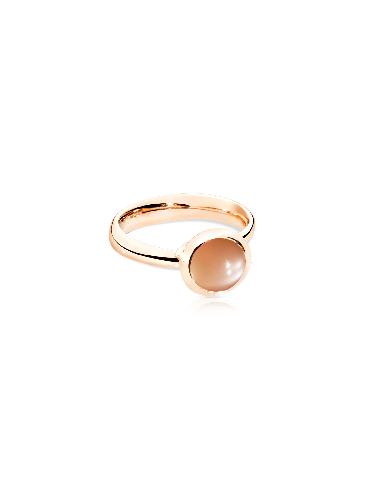 BOUTON ring small brown MoonstoneBOUTON Ring small Brauner Mondstein