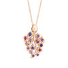 SNOWFLAKES Leaf pendant WildberrySNOWFLAKES Leaf Anhänger Wildberry