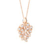 SNOWFLAKES Leaf pendant WildberrySNOWFLAKES Leaf Anhänger Wildberry