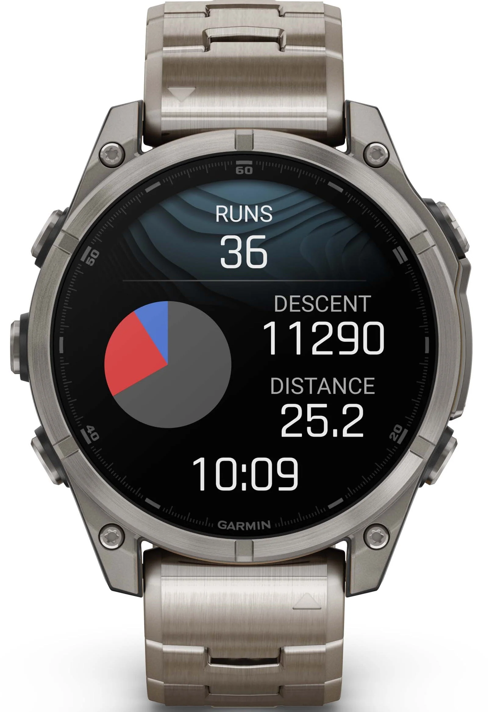 Fenix8_47_HR_Titanium_Metal_Front_0010_fenix8_ski_difficulty_tracking_metric